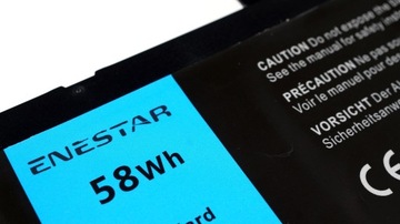 Enestar bateria do DELL Y1FGD T2T3J G4YJM F7HVR