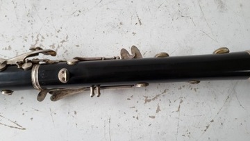 КЛАРНЕТ В ЧЕХОЛЕ, ХОРОШЕЕ ПОЛЬСКОЕ ЧЕРНОЕ СОСТОЯНИЕ