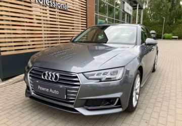 Audi A4 B9 Limousine 2.0 TFSI ultra 190KM 2017 Audi A4 Limousine Audi A4 Limousine 2.0 TFSI ultra S tronic 2.0 Benzyna