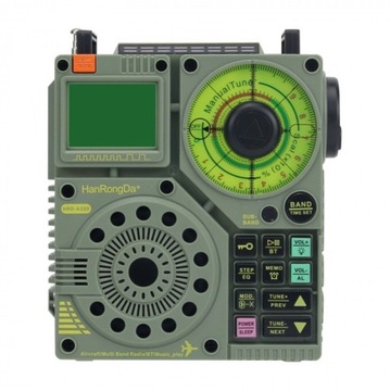 HRD-A320 odbiornik globalny MW SW FM VHF AIR BAND