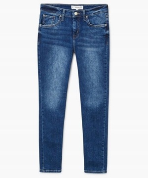 L68964K SPODNIE JEANS BLUE MANGO 32