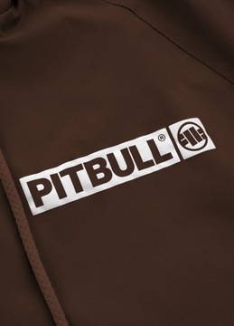 Męska Kurtka Wiosenna z Kapturem Wiatrówka Pitbull Limited Athletic Logo