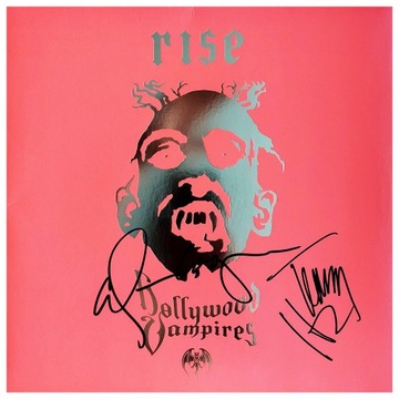 HOLLYWOOD VAMPIRES Rise LP winyl AUTOGRAFY