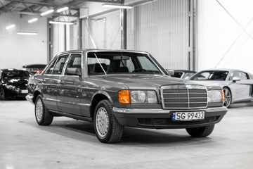 Mercedes Klasa S W126 Sedan 2.8 SE,SEL 185KM 1983 Mercedes S 280 Stan Kolekcjonerski. Klimatyzacja., zdjęcie 8