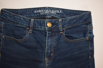 DAMSKIE SPODNIE JEANSY RURKI AMERICAN EAGLE ROZ.38/M