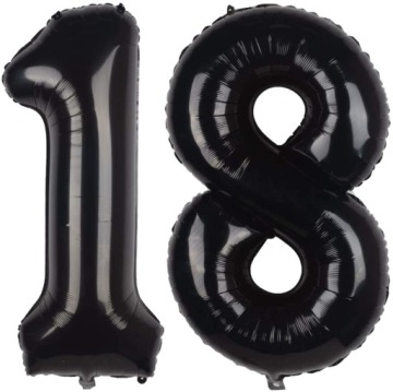 Набор ШАРОВ на восемнадцатилетие 18 ЛЕТ РОЗОВОЕ ЗОЛОТО