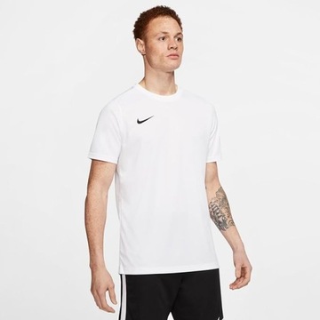 NIKE MĘSKA KOSZULKA SPORTOWA BIAŁA ROZM.S