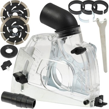 OSŁONA PRZECIWPYŁOWA DO SZLIFIERKI BRUZDOWNICA + T