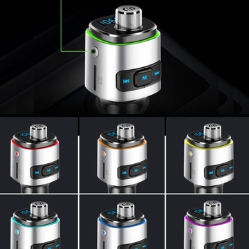 FM-ПЕРЕДАТЧИК BLUETOOTH BT АВТОМОБИЛЬНОЕ ЗАРЯДНОЕ УСТРОЙСТВО ДЛЯ АВТОМОБИЛЯ 2X USB SD QC 3.0