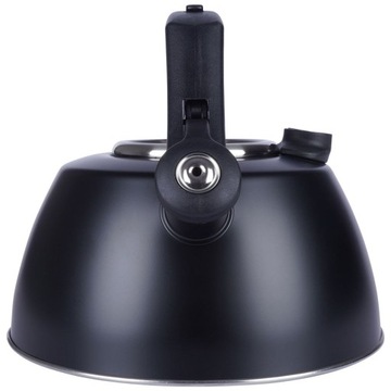 Традиционный чайник из черной стали с термометром, 3л.