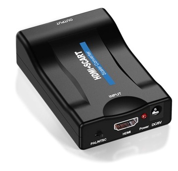 АДАПТЕР ПРЕОБРАЗОВАТЕЛЯ ЗВУКА ИЗОБРАЖЕНИЯ EURO-HDMI SCART