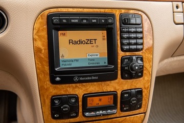 Mercedes Klasa S W220 Sedan 5.0 V8 (500) 306KM 2002 MB w220 S 500 v8 306PS 55AMG Long 120TKM Full Opcja Jak Nowa Gwarancja!, zdjęcie 16