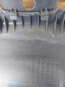 OSŁONA OBUDOWA PASA BAGAŻNIKA HYUNDAI I30 I 857702R000