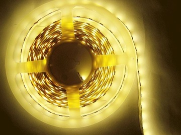 Taśma LED HQ Premium 300SMD 12V DC 2A 24W kolor CIEPŁY BIAŁY dł. 5m Loeven