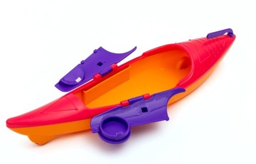 Кукла Кайбиби КАЯКИНГ в лодке-каяке + обувь для весла на байдарке Капок