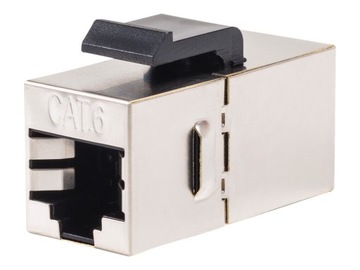 ŁĄCZNIK KABLI SIECIOWYCH RJ45 CAT. 6 STP KEYSTONE