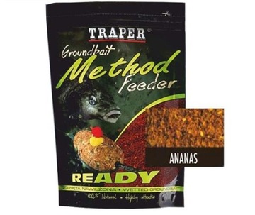 Zanęta gotowa Traper Ready Method Feeder 750 g Ananas