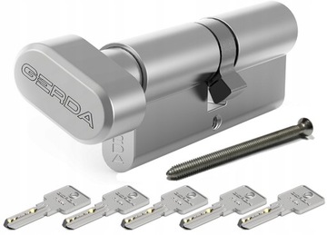 WKŁADKA GERDA H PLUS NIKIEL Z GAŁKĄ 45/30G