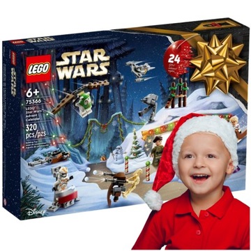 LEGO STAR WARS ADVENT КАЛЕНДАРЬ, 320 ШТ. ФИГУРКИ
