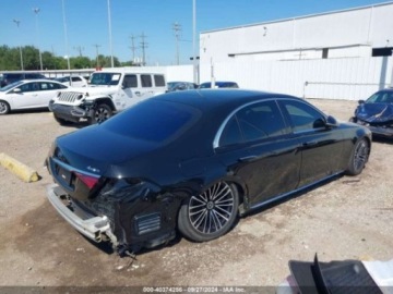 Mercedes Klasa S W223/V223 2021 Mercedes-Benz Klasa S 580, 2021r., 4x4, 4.0L 4.0 Benzyna 496KM, zdjęcie 2