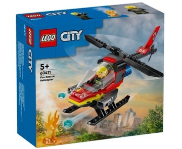 LEGO City 60411 Strażacki helikopter ratunkowy