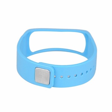 PASEK SILIKON DO SAMSUNG GEAR FIT SM-R350 BŁĘKITNY