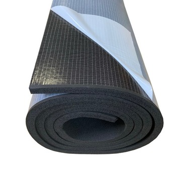 MATA WYGŁUSZAJĄCĄ ABM PIANKA KAUCZUKOWA IZOLACYJNA Z KLEJEM 25mm 50x100cm