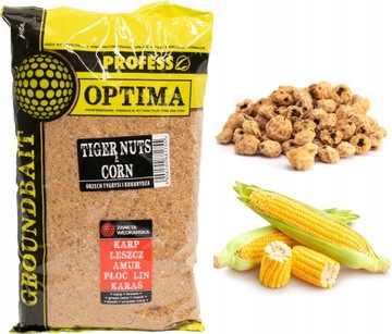 MIX Zanęta Profess Optima 8x1kg + WIADRO Mikado
