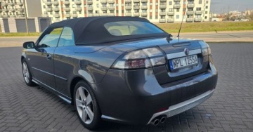 Saab 9-3 II SportSedan 1.9 TiDS 150KM 2009 Saab 9-3 Kabrio CABRIO 1.9 d skora siedzwnia podgrzewane 1.9 Diesel 150KM, zdjęcie 11