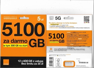 501 789 084 starter orange złoty numer karta sim gsm prepaid