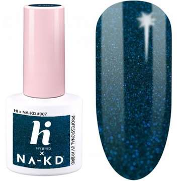 Lakier hybrydowy hihybrid Blue Ocean Gloss 307 5ml