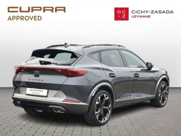 Cupra Formentor Crossover PHEV 1.4 e-HYBRID 245KM 2022 Cupra Formentor VZ Kubelki Kamera Cofania Pakiet skorzany ACC Faktura Vat23, zdjęcie 4
