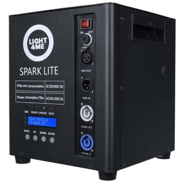 ХОЛОДНЫЙ ФЕЙЕРВЕРК ГЕНЕРАТОР ИСКРЫ LIGHT4ME Spark LITE ФЕЙЕРВЕРК ФОНТАН