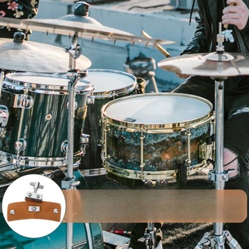 SKÓRZANA PODKŁADKA TŁUMIKA JAZZ BĘBEN WERBEL