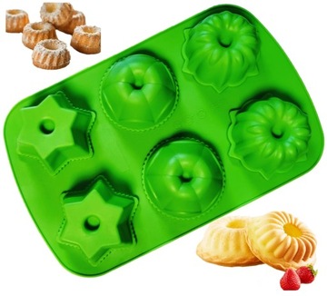 FORMA FOREMKA SILIKONOWA DONUT OPONKI BABECZKI