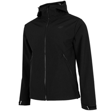 Kurtka męska 4F softshell czarna H4Z22 SFM001 20S