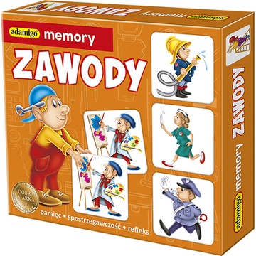 GRA MEMORY ZAWODY PAMIĘCIOWA PAMIĘĆ MEMO ADAMIGO