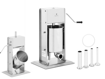 NADZIEWARKA DO KIEŁBAS PIONOWA 10L INOX NAPEŁNIACZ