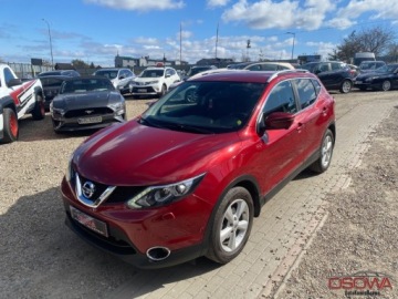 Nissan Qashqai II Crossover 1.2 DIG-T 115KM 2017 Nissan Qashqai 1.2i turbo full opcja ledy kamery 360 skory Navi bezwypadk, zdjęcie 18