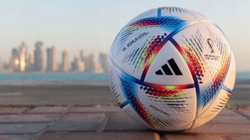 ФУТБОЛ ADIDAS AL-RIHLA MUNDIAL 2022 QATAR R5 ПОДАРОК ​​НА ДЕНЬ ДЕТИ