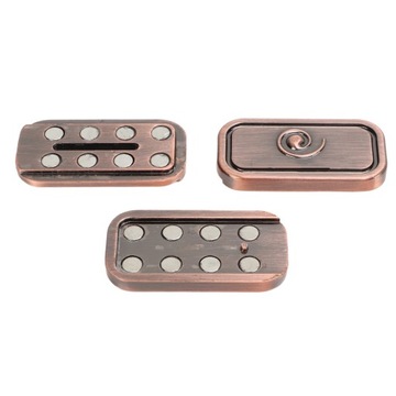 EDC ZABAWKA MAGNETYCZNY SUWAK ADHD Magnetyczny suwak zabawka Metal dorosły