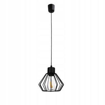LAMPA WISZĄCA SUFITOWA ŻYRANDOL BRYLANT LED 1xE27