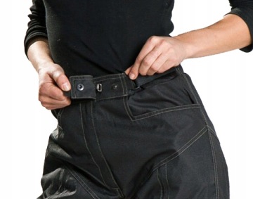 ЖЕНСКИЕ ПРОЧНЫЕ ДВУХСЛОЙНЫЕ ТЕКСТИЛЬНЫЕ БРЮКИ S