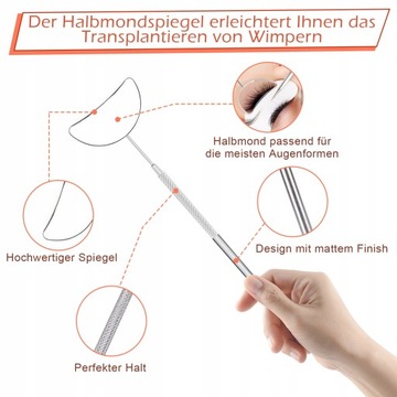 Ресницы Зеркало для макияжа Инструменты для