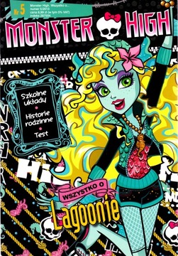 Monster High nr 5/2013. Wszystko o Lagoonie.