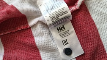 HELLY HANSEN Koszulka Polo paski LOGO L