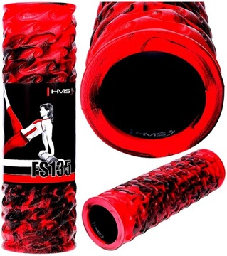 Roller Wałek do Masażu Ćwiczeń Fitness CrossFit z Wypustkami Pianka 45CM