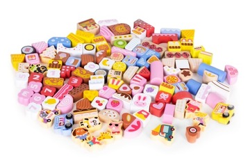 Деревянные образовательные весла Candy City 115e