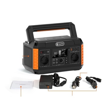 Power Bank generator słoneczny FlashFish 1000W 140400mAh+panel słoneczny