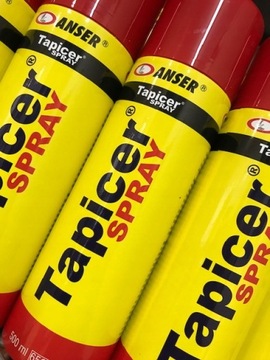 НАБОР клея TAPICER SPRAY ANSER для обивочной пены и губок, 3 шт, 500 мл